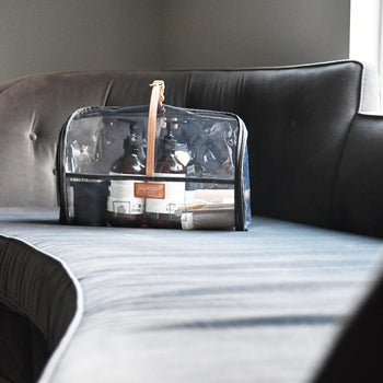 x illuminate pod on sofa