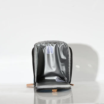 JacaPod Tote x2 pods, mat & muslin charcoal (L) - PacaPod