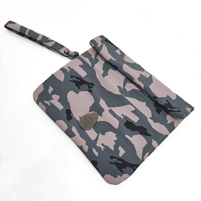 Image of the Pacadry bag on a white background at a tilted angle