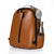 Picos pack in tan with a white background with the two pods and changer mat beside it