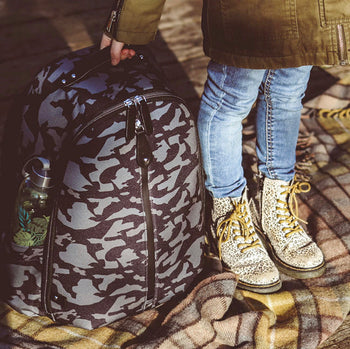 Picos Pack - camo black (shell) (L)