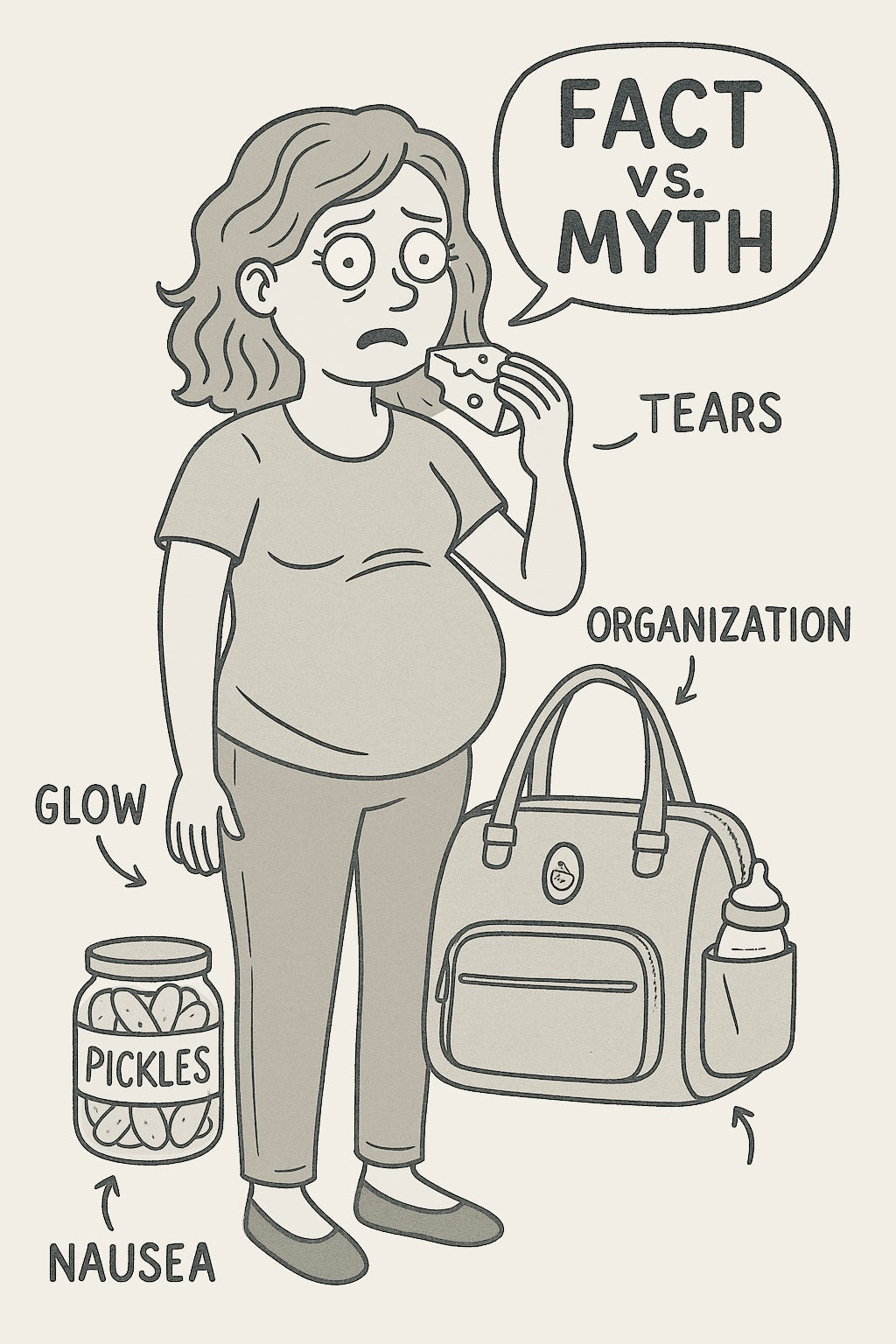 👶 Fact vs. Myth: The Truth About Pregnancy That No One Warned You About (Except Maybe Your Weird Aunt)