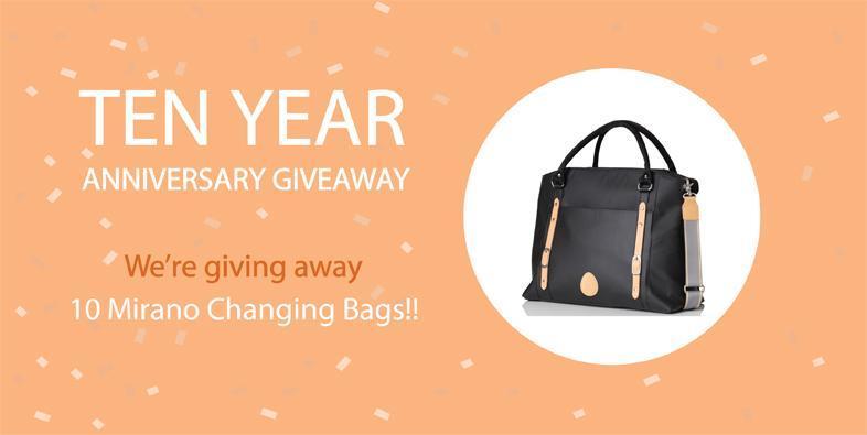 10 Mirano Changing Bags to Giveaway!