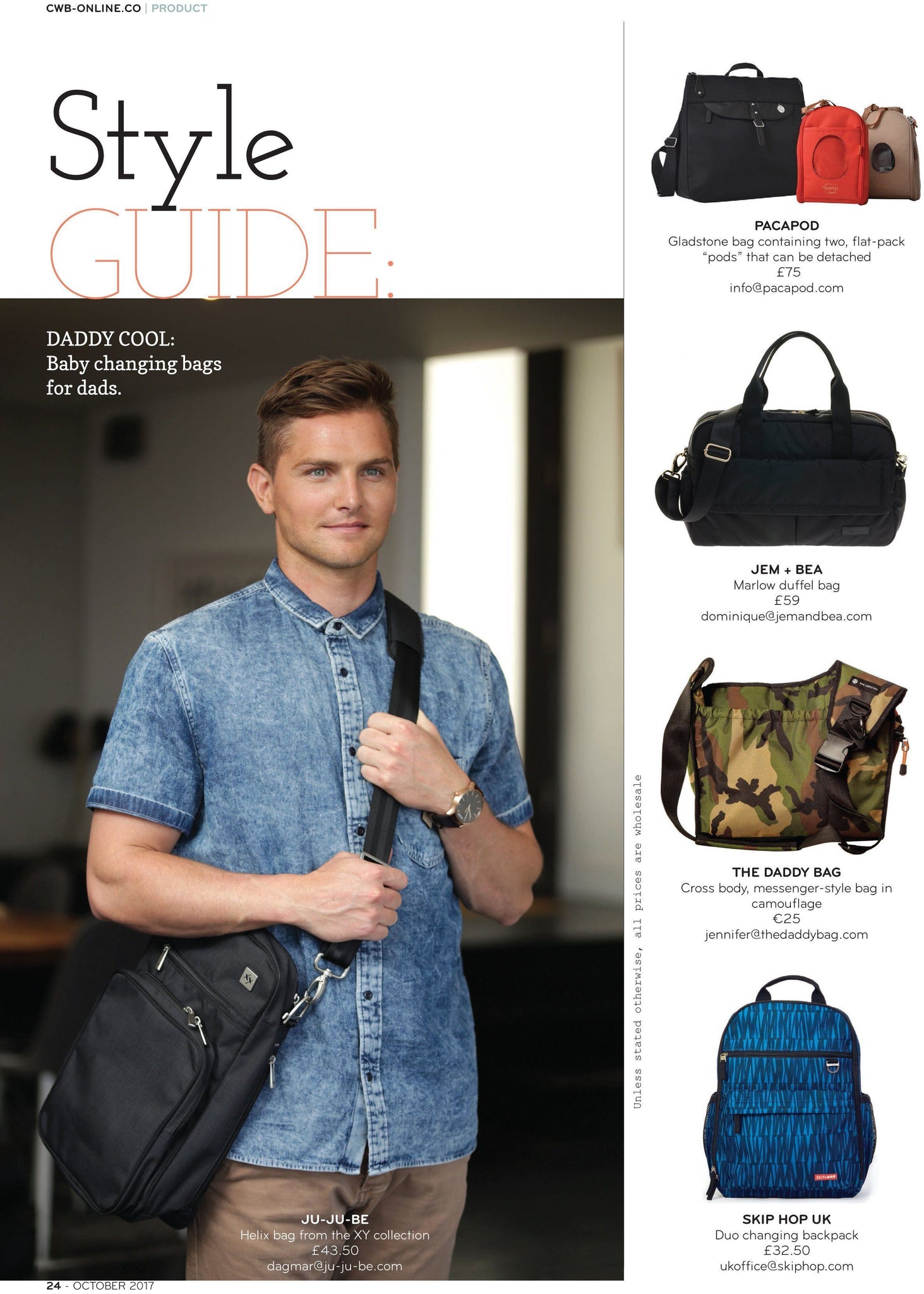 CWB magazine style guide - Gladstone