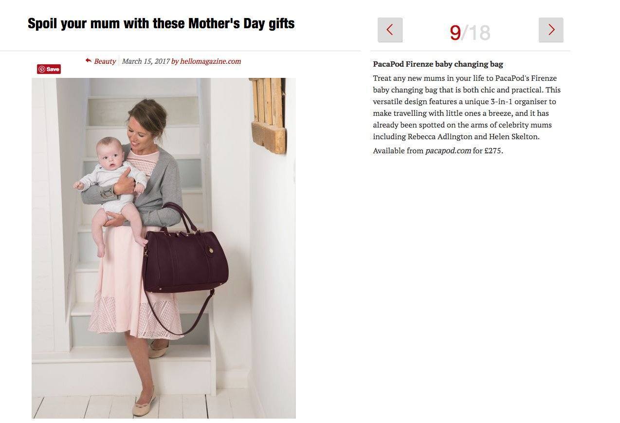 Hello! Magazine - Mother's Day Gift Guide