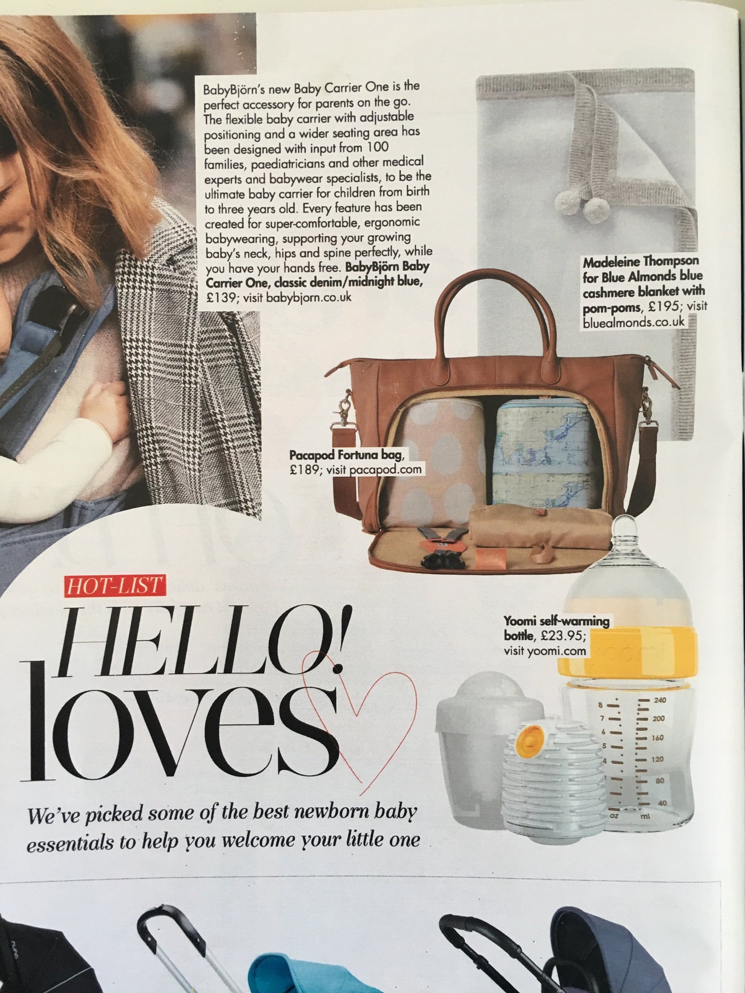 Fortuna features in HELLO Royal Baby Feature
