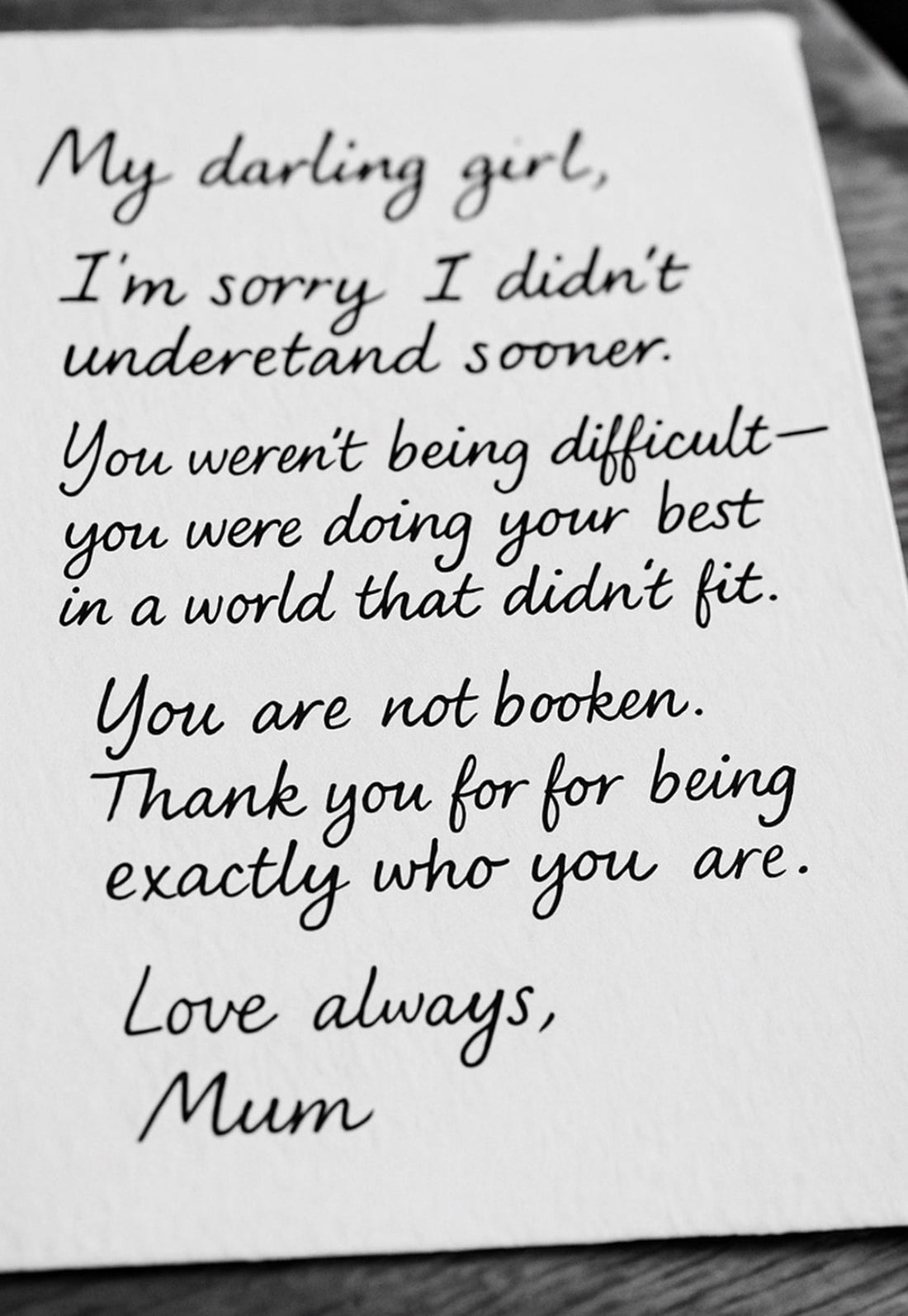 For Autistic Pride Day: A Letter to the Mums Who See It Early but Don’t Yet Understand