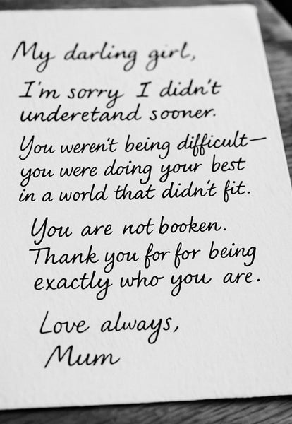 For Autistic Pride Day: A Letter to the Mums Who See It Early but Don’t Yet Understand