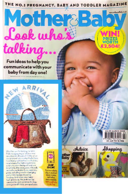 Chiltern as seen in Mother and Baby Magazine March 2020
