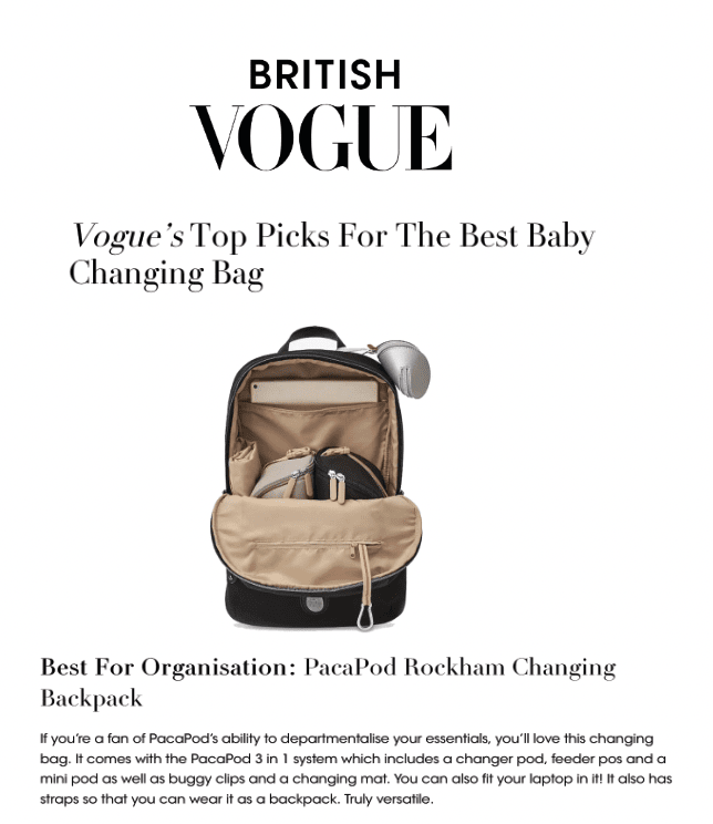 award winners... 2023 best baby changing bags