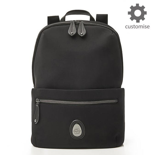 Rockham black front image zipped up