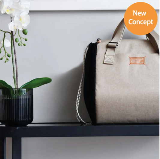 JacaPod Tote (shell) sesame (L)