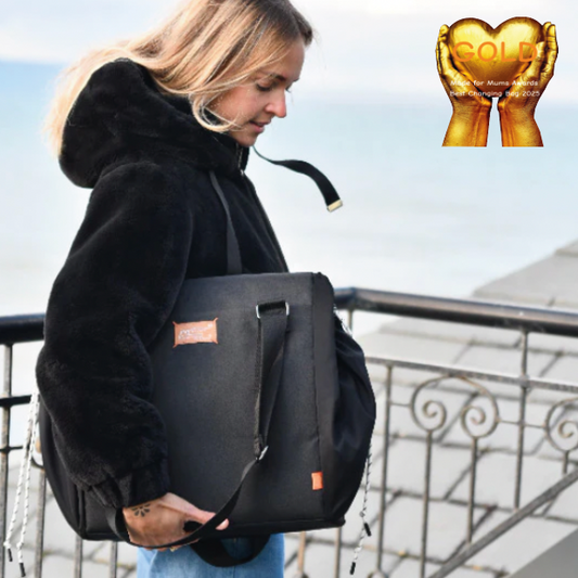 JacaPod Tote (shell) charcoal (L)