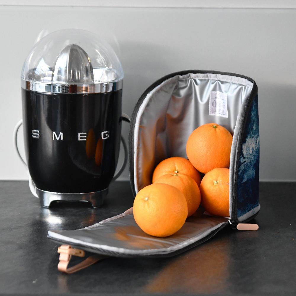 thermal pod with orange inside jacapod