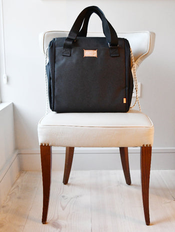 JacaPod Tote (shell) charcoal (L)