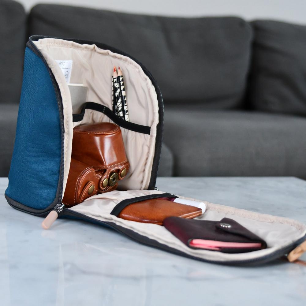 inner view organise pod with contents