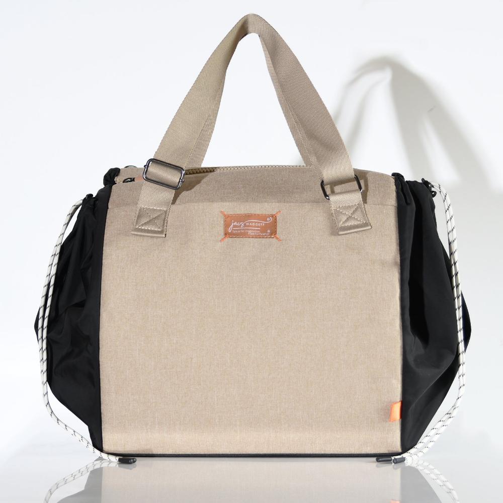 jacatote sesame with handles upright