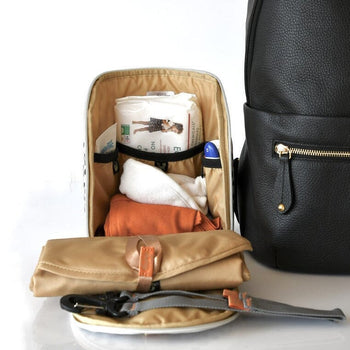 rockham baby bag with mum and baby in