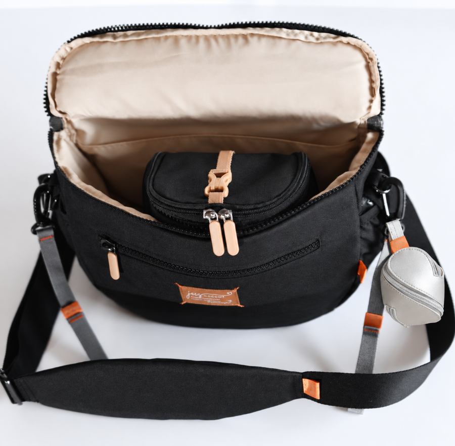 JacaPod Sling x1 feeder pod &n mini charcoal (M)