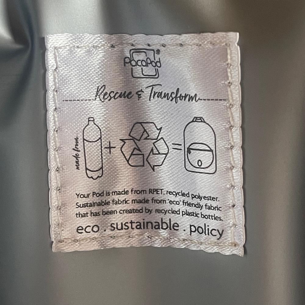 recycled fabric from plastic bottle jacapod thermal pod