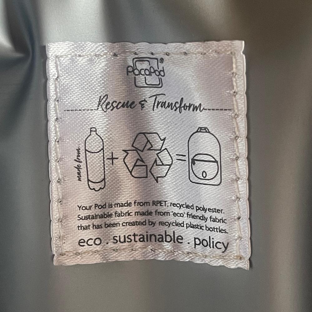 recycled fabric label