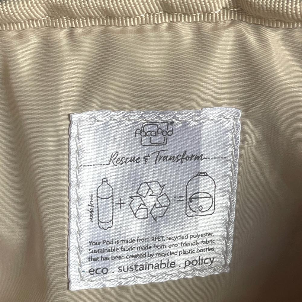 recycling label organise pod