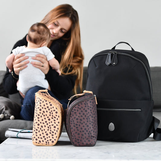 rockham baby bag with mum and baby in