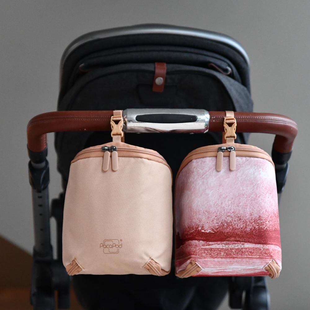 thermal and organise pod on pram handle