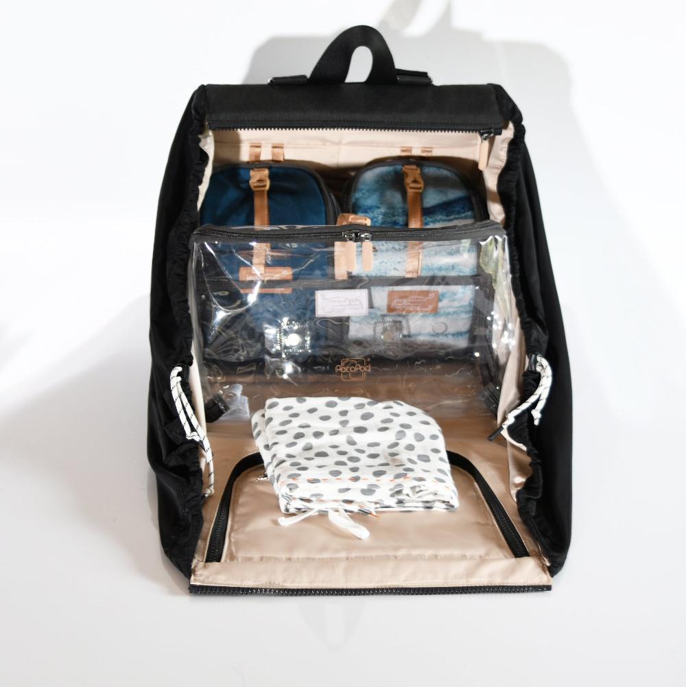 inside view of jacapod backpack 