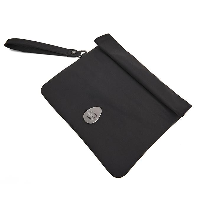 Image of the Pacadry bag on a white background at a tilted angle