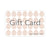 E-Gift Card image - rectangle graphic with the word 'gift card' and egg pattern