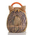 Toddler Pod - pewter zebra - PacaPod