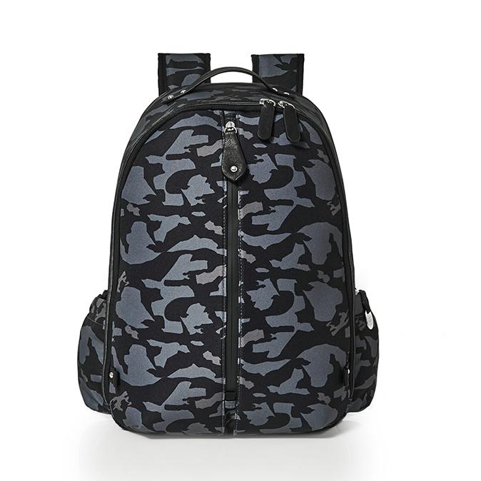 Front of the Picos pack backpack in a camo print
