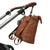 Front image of the Saunton Pack Oak showing the top of the straps behind