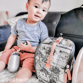 Feeder Pod Lite - mono map print (S)