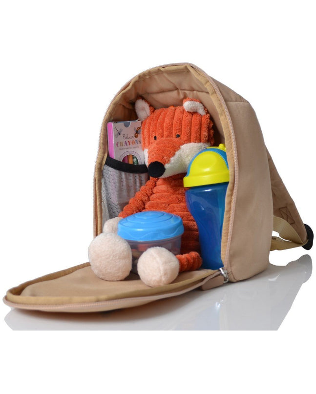 Open toddler pod with packing example